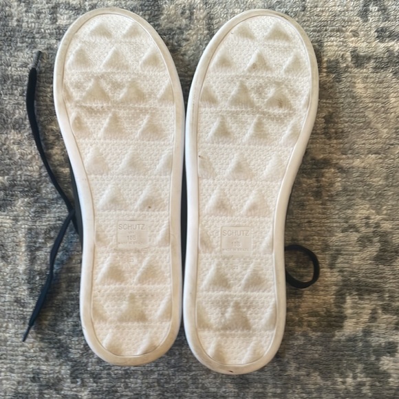 Black SCHUTZ sneakers, women’s size 10 - Picture 2 of 4